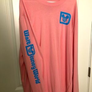 Disney World long sleeved jersey XXL